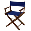 American Trails Extra-Wide Premium 18''  Directors Chair Mission Oak Frame W/Royal Blue Color Cover