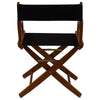 American Trails Extra-Wide Premium 18''  Directors Chair Mission Oak Frame W/Black Color Cover