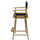 American Trails Extra-Wide Premium 24''  Directors Chair Natural Frame W/Navy Color Cover