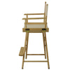 American Trails Extra-Wide Premium 24''  Directors Chair Natural Frame W/Natural Color Cover