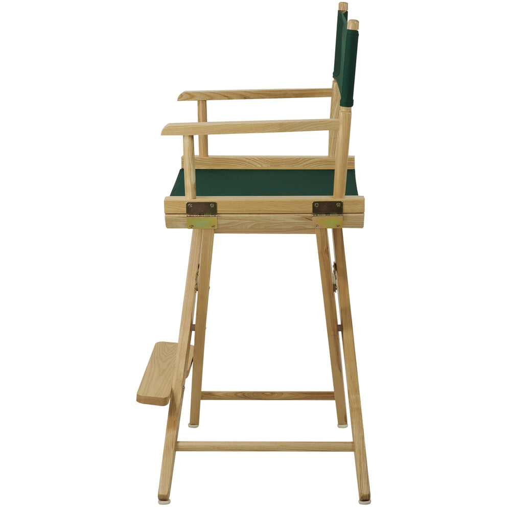 American Trails Extra-Wide Premium 24''  Directors Chair Natural Frame W/Hunter Color Cover