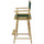 American Trails Extra-Wide Premium 24''  Directors Chair Natural Frame W/Hunter Color Cover