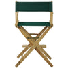 American Trails Extra-Wide Premium 24''  Directors Chair Natural Frame W/Hunter Color Cover