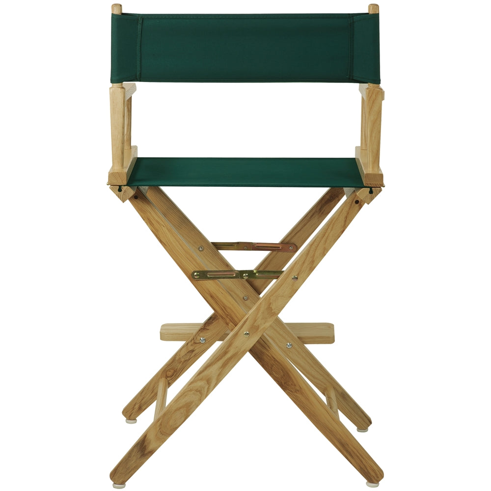 American Trails Extra-Wide Premium 24''  Directors Chair Natural Frame W/Hunter Color Cover