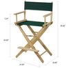 American Trails Extra-Wide Premium 24''  Directors Chair Natural Frame W/Hunter Color Cover