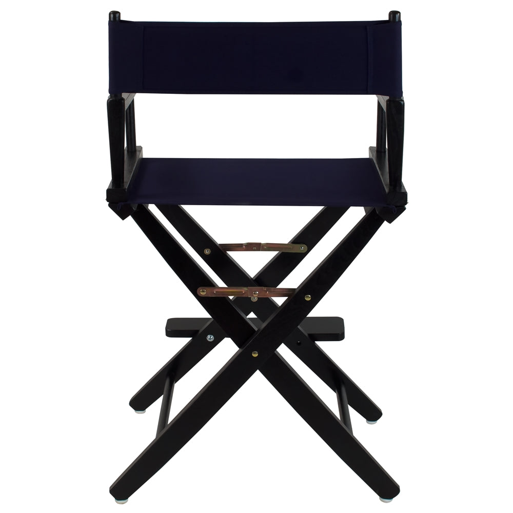 American Trails Extra-Wide Premium 24''  Directors Chair Black Frame W/Navy Color Cover