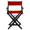 American Trails Extra-Wide Premium 24''  Directors Chair Black Frame W/Red Color Cover