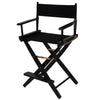 American Trails Extra-Wide Premium 24''  Directors Chair Black Frame W/Black Color Cover