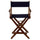 American Trails Extra-Wide Premium 24''  Directors Chair Mission Oak Frame W/Navy Color Cover
