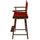American Trails Extra-Wide Premium 24''  Directors Chair Mission Oak Frame W/Red Color Cover