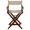 American Trails Extra-Wide Premium 24''  Directors Chair Mission Oak Frame W/Natural Color Cover