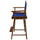 American Trails Extra-Wide Premium 24''  Directors Chair Mission Oak Frame W/Royal Blue Color Cover