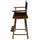 American Trails Extra-Wide Premium 24''  Directors Chair Mission Oak Frame W/Black Color Cover