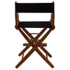 American Trails Extra-Wide Premium 24''  Directors Chair Mission Oak Frame W/Black Color Cover