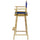 American Trails Extra-Wide Premium 30''  Directors Chair Natural Frame W/Royal Blue Color Cover