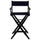 American Trails Extra-Wide Premium 30''  Directors Chair Black Frame W/Navy Color Cover