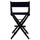 American Trails Extra-Wide Premium 30''  Directors Chair Black Frame W/Navy Color Cover