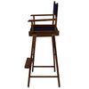 American Trails Extra-Wide Premium 30''  Directors Chair Mission Oak Frame W/Navy Color Cover