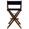 American Trails Extra-Wide Premium 30''  Directors Chair Mission Oak Frame W/Navy Color Cover