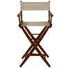 American Trails Extra-Wide Premium 30''  Directors Chair Mission Oak Frame W/Natural Color Cover