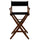 American Trails Extra-Wide Premium 30''  Directors Chair Mission Oak Frame W/Black Color Cover