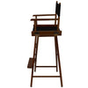 American Trails Extra-Wide Premium 30''  Directors Chair Mission Oak Frame W/Black Color Cover