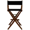 American Trails Extra-Wide Premium 30''  Directors Chair Mission Oak Frame W/Black Color Cover