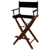 American Trails Extra-Wide Premium 30''  Directors Chair Mission Oak Frame W/Black Color Cover