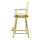 24'' Director's Chair Natural Frame-Natural/Wheat Canvas - Casual Home