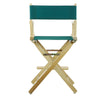 24'' Director's Chair Natural Frame-Hunter Green Canvas - Casual Home