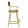 24'' Director's Chair Natural Frame-Brown Canvas - Casual Home