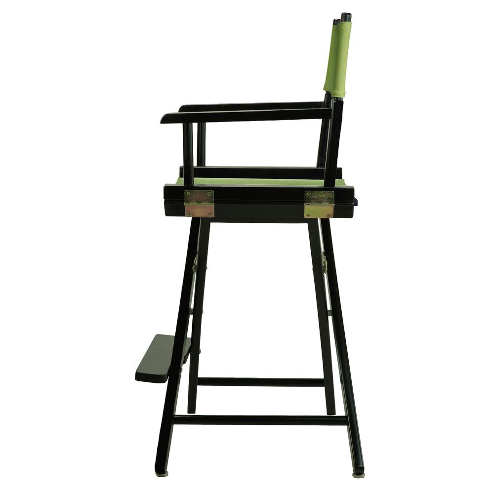 24'' Director's Chair Black Frame-Lime Green Canvas - Casual Home