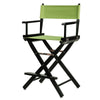 24'' Director's Chair Black Frame-Lime Green Canvas - Casual Home