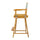 24'' Director's Chair Honey Oak Frame-Gray Canvas - Casual Home