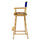 30'' Director's Chair Natural Frame-Royal Blue Canvas - Casual Home