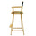 30'' Director's Chair Natural Frame-Hunter Green Canvas - Casual Home