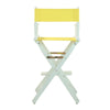 30'' Director's Chair White Frame-Yellow Canvas - Casual Home