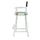 30'' Director's Chair White Frame-Black Canvas - Casual Home