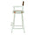 30'' Director's Chair White Frame-Brown Canvas - Casual Home