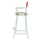 30'' Director's Chair White Frame-Burgundy Canvas - Casual Home