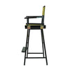 30'' Director's Chair Black Frame-Olive Canvas - Casual Home