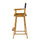 30'' Director's Chair Honey Oak Frame-Navy Blue Canvas - Casual Home