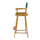 30'' Director's Chair Honey Oak Frame-Hunter Green Canvas - Casual Home