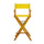 30'' Director's Chair Honey Oak Frame-Gold Canvas - Casual Home
