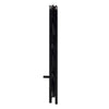 Montego 4-Shelf Corner Folding Bookcase-Black - Casual Home