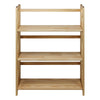 Montego 3-Shelf Folding Bookcase -Natural - Casual Home