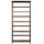 Mission Style 5-Shelf  Bookcase-Walnut - Casual Home