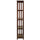 Mission Style 5-Shelf  Bookcase-Walnut - Casual Home