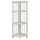 4-Shelf Corner Folding Bookcase-White - Casual Home
