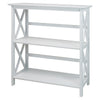 Montego 3-Shelf Bookcase-White - Casual Home